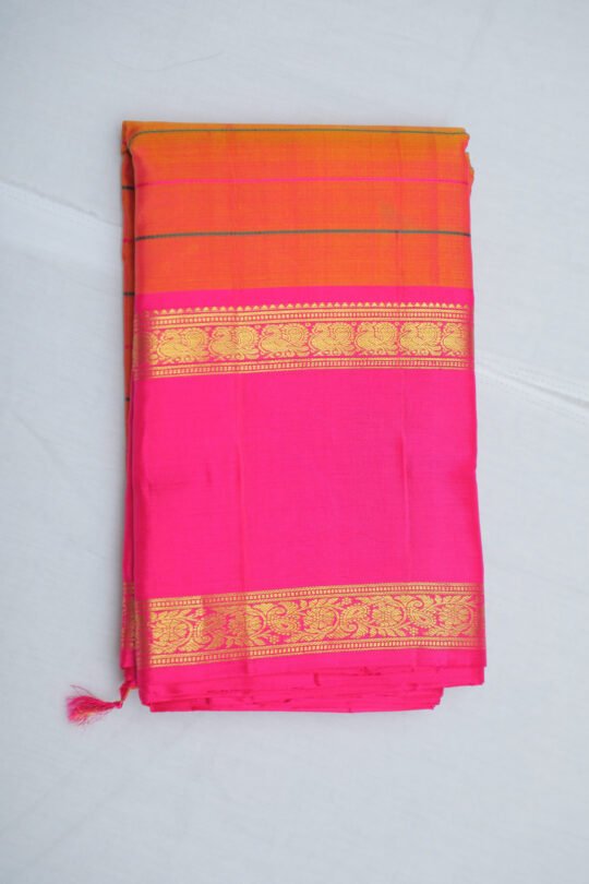 Kanchivaram Silk with Gab Border
